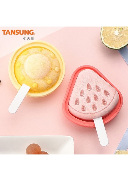 Mutfak Ev Popsicle Popsicle Kalıp Silikon Dondurma Kalıbı Kapaklı Dondurma Kalıbı (Yurt Dışından)