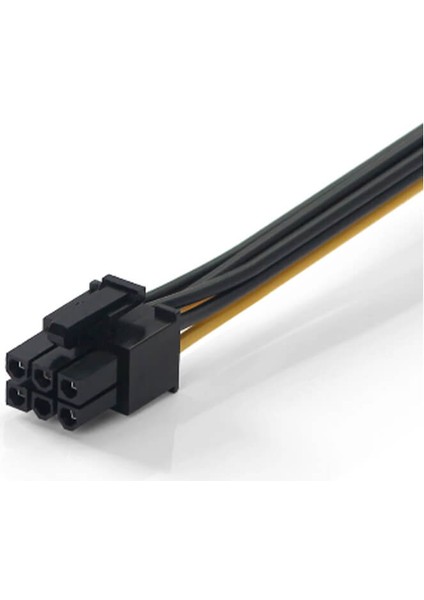 Sata To 6 Pin Pcı-Express Ekran Kartı Power Çevirici Güç Kablosu