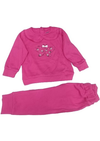 Nazar Baby 23621 Kelebek Baskılı Kız Takım fiyatları