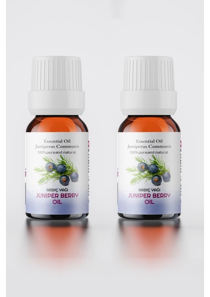 Ardıç Uçucu Yağı %100 Saf Doğal 2li Set ( Juniper Berry Essential Oil ) 2X10 ml