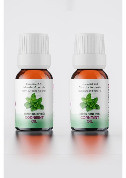 Japon Nane Yağı %100 Saf ( Cornmınt Oil ) 2X10 Ml+Sprey Başlık
