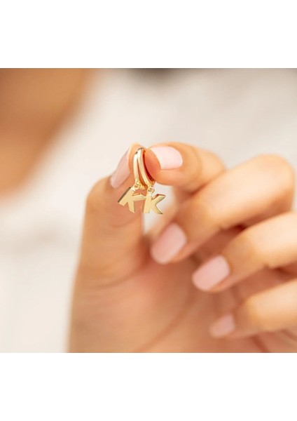 Harf Altın Küpe CGKKP0037