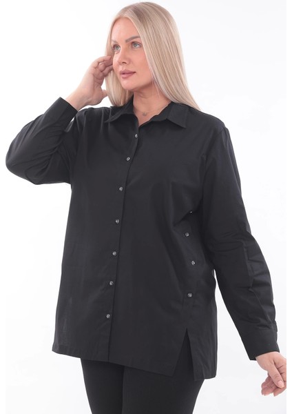 Cotton Büyük Beden Özel Tasarım Gömlek modelleri