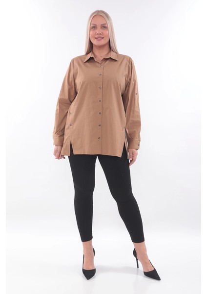 Cotton Büyük Beden Özel Tasarım Gömlek fiyatları