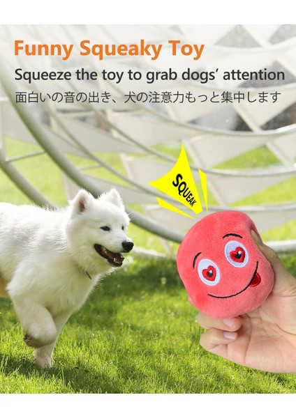 Gıcırtılı Köpek Oyuncakları, [8 Paket] Squeakers ile Yumuşak Dolması Peluş Topları, Interaktif Fetch Yavru Küçük Orta Evcil Hayvanlar Için Oyna (Yurt Dışından) fiyatları
