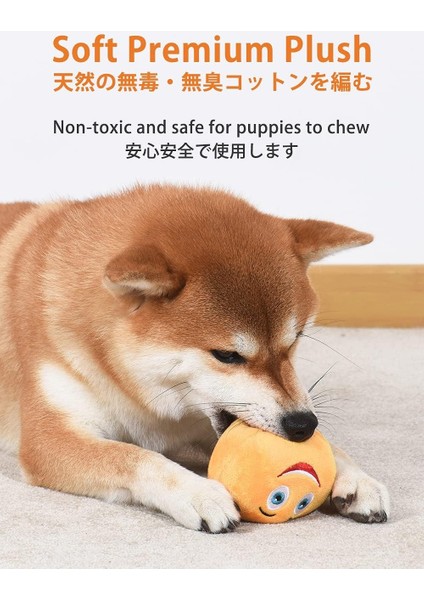 Gıcırtılı Köpek Oyuncakları, [8 Paket] Squeakers ile Yumuşak Dolması Peluş Topları, Interaktif Fetch Yavru Küçük Orta Evcil Hayvanlar Için Oyna (Yurt Dışından) modelleri