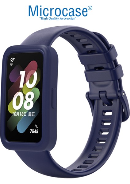 Huawei Band 8 Önü Açık Tasarım Silikon Kılıf - AL3172 fırsatları
