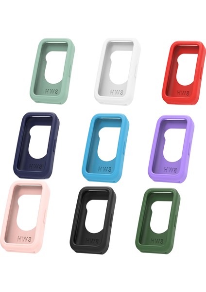 Huawei Band 8 Önü Açık Tasarım Silikon Kılıf - AL3172