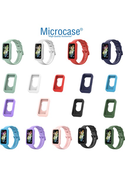 Huawei Band 8 Önü Açık Tasarım Silikon Kılıf - AL3172 fiyatları