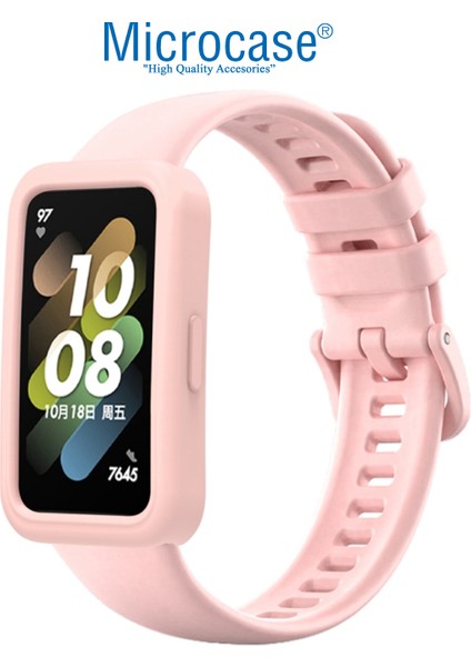 Huawei Band 8 Önü Açık Tasarım Silikon Kılıf - AL3172 fırsatları