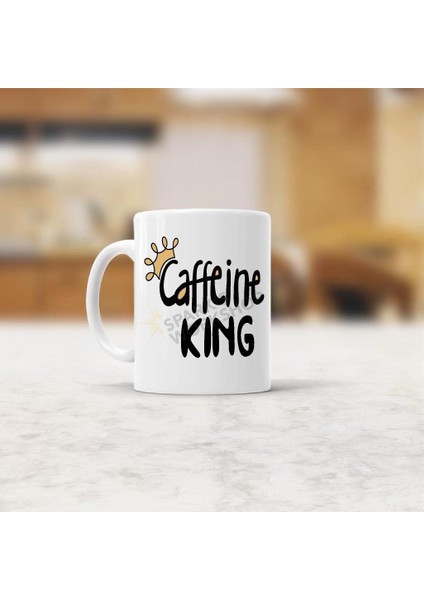 Sw Baskı Kupa -Caffeine King