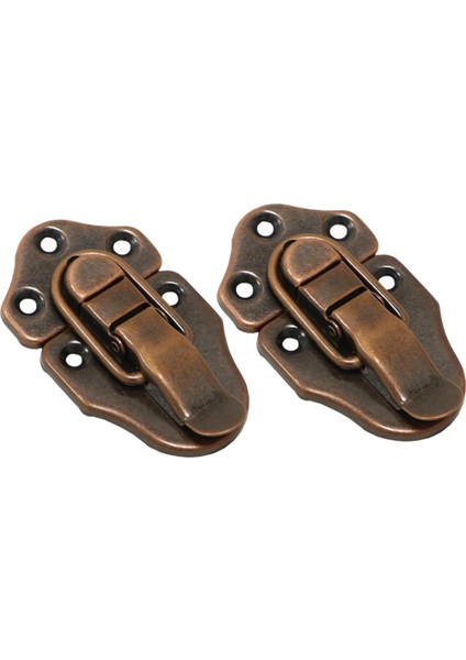 Kilit Kutusu Ahşap / Alet / Biblo / Mücevher / Zanaat Kutularına Uyuyor / Bavul Kırmızı Bronz (Yurt Dışından) fiyatları