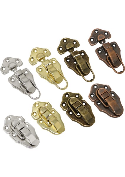 Kilit Kutusu Ahşap / Alet / Biblo / Mücevher / Zanaat Kutularına Uyuyor / Bavul Kırmızı Bronz (Yurt Dışından) indirimleri