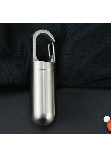 73X20MM Taşınabilir Paslanmaz Mühürlü Kılıf Keychain (Yurt Dışından) modelleri