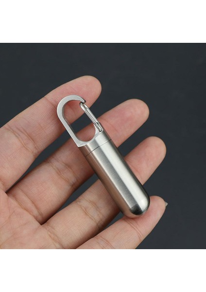 73X20MM Taşınabilir Paslanmaz Mühürlü Kılıf Keychain (Yurt Dışından) fırsatları