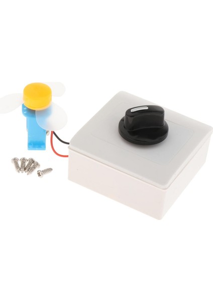 Mini Elektrik Işık Dıy Malzeme Beceriler Montessori Eğitim Doğum Günü, 8.5X6X3.2CM (Yurt Dışından)