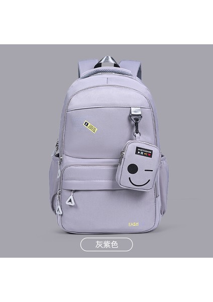 Yeni Basit Büyük Kapasiteli Düz Renk Sırt Çantası (Yurt Dışından)