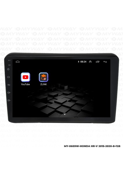 Honda Hrv Android 12 Multimedya Carplay 4gb RAM+64GB HDD Navigasyon Ekran