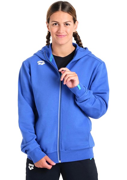 Team Hooded Panel Erkek Mavi Günlük Stil Ceket 004906800 fırsatları