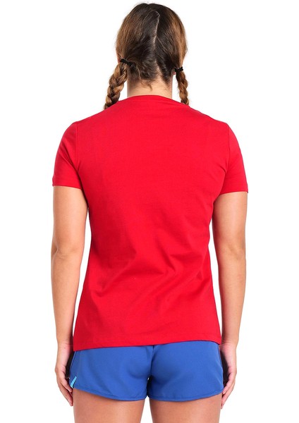 Team Panel Kadın Kırmızı Günlük Stil T-Shirt 004892400 fiyatları
