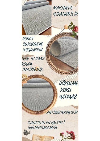 Kesme Kaymaz Taban Halı Yolluk Boncuk indirimleri