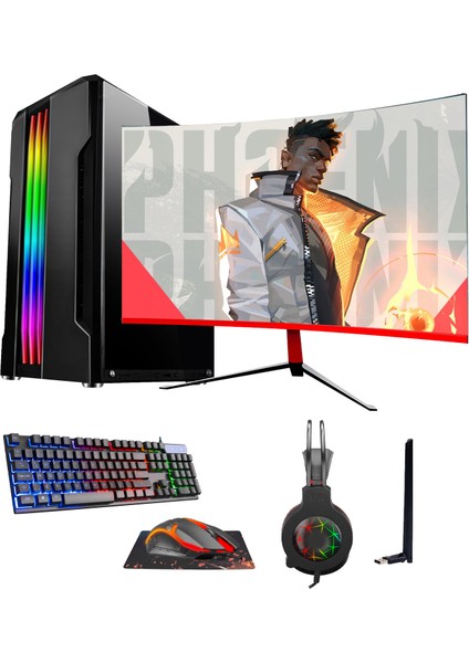 Gaming RG505-0102 R5 5500 16GB Ram 512GB SSD 1050Tİ/4GB 23,6inç Oyuncu Bilgisayarı