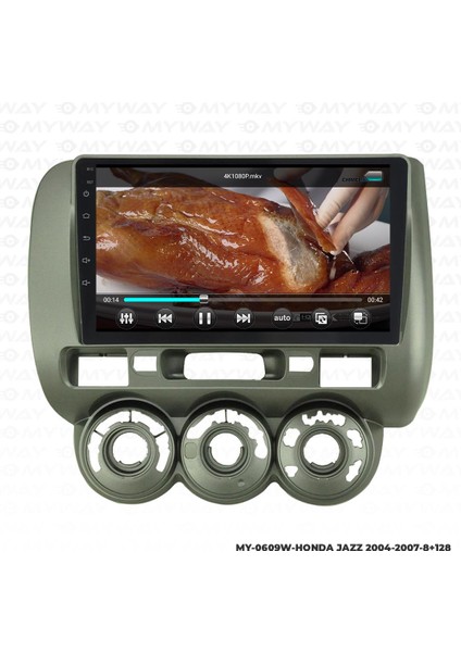 Honda City Android 12 Multimedya Carplay 4gb RAM+64GB HDD Navigasyon Ekran