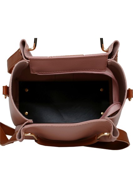 Kırmızı 4 In 1 Kadın Omuz Crossbody Çanta Kompozit Çanta Kadınlar Için Pu Deri Tasarımcı Çanta Büyük Kapasiteli Bayan Alışveriş Çantası (Yurt Dışından) fırsatları