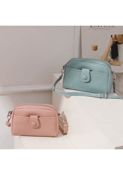Siyah Moda Lüks Kadın Crossbody Çanta Zarif Yumuşak Bayanlar 2023 Pu Deri Çanta Kadın Kol Çantası Çanta Çanta Omuzdan Askili Çanta (Yurt Dışından) fırsatları