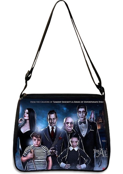 YXBWEDNESDAY21 Çarşamba Addams ve Enid Çanta Gotik Kızlar Nevermore Akademi Kadın Omuz Çantası Kız Alışveriş Seyahat Tote Çanta Hediye (Yurt Dışından) fırsatları
