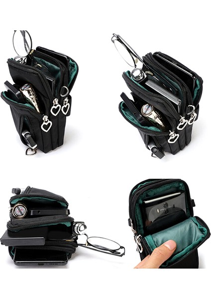 Kadın Spor Kare Çanta Mini Cep Telefonu Kılıfı Crossbody Omuz Çantaları Kadın Messenger Çanta Bayan Cüzdan Telefon Kılıfı Cep (Yurt Dışından) fırsatları