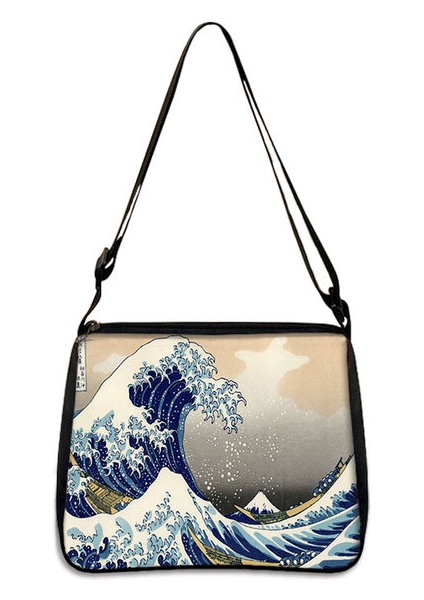 YXBSJMHS15 Van Gogh Yıldızlı Gece Omuz Ayçiçeği Yağlıboya Tuval Tote Çanta Retro Mona Lisa Sanat Moda Çanta Kadın Boş Debriyaj (Yurt Dışından)