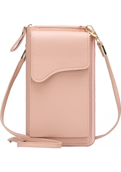 Pembe 2 Pu Lüks Çanta Bayan Çantaları Kadın 2022 Bayanlar El Çantaları Kadın Crossbody Çanta Çanta Debriyaj Telefon Cüzdan Omuz Çantası (Yurt Dışından)