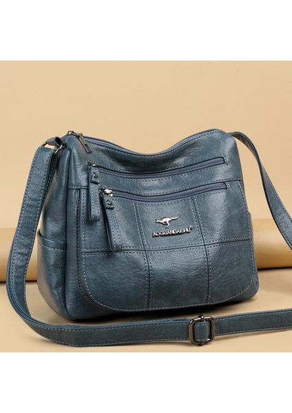 Sarı 2022 Trend Lüks Tasarımcı Crossbody Çanta Yumuşak Pu Deri Messenger Çanta Bayanlar Için Mini Retro Kadın Çanta Çanta Kadın Sac (Yurt Dışından)