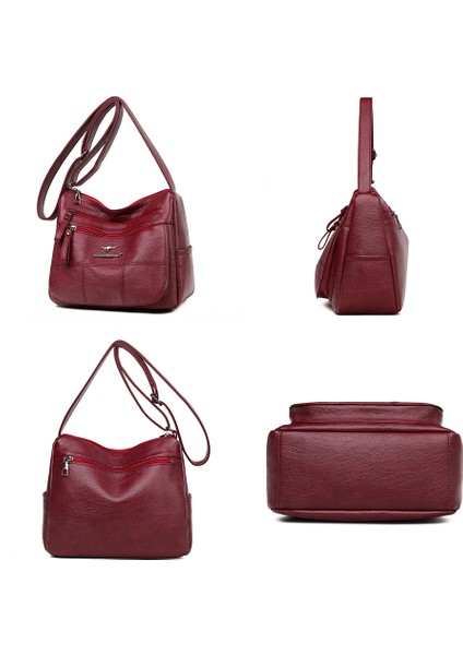 Sarı 2022 Trend Lüks Tasarımcı Crossbody Çanta Yumuşak Pu Deri Messenger Çanta Bayanlar Için Mini Retro Kadın Çanta Çanta Kadın Sac (Yurt Dışından)