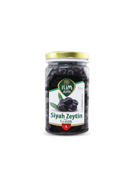 Gemlik Siyah Zeytin L 1 kg