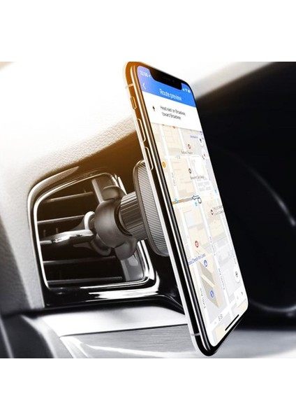 Yeni 360DERECE Oynar Başlık Mıknatıslı Telefon Tutucu Araç Içi Telefon Sabitleyici Aparat Hava Çıkışı Araba Içi Tutacağı indirimleri