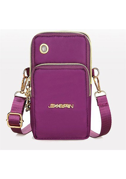 Kadın Spor Kare Çanta Mini Cep Telefonu Kılıfı Crossbody Omuz Çantaları Kadın Messenger Çanta Bayan Cüzdan Telefon Kılıfı Cep (Yurt Dışından)