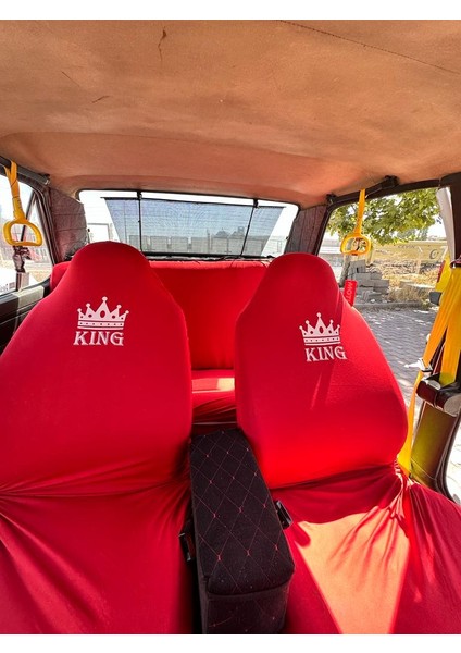 King Oto Servis Kılıfı Kırmızı