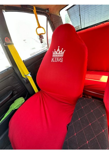 King Oto Servis Kılıfı Kırmızı modelleri