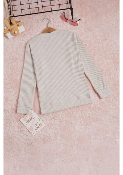 Krem Önü Fırfırlı Fitilli Uzun Kollu Badi 16280 indirimleri