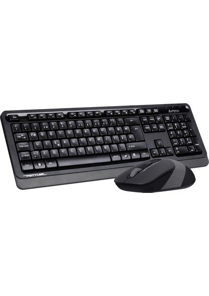 A4 Tech FG1010F 2.4g Gri F Klavye Fn-Mm Klv+Optik Mouse Kablosuz