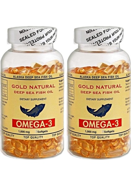 Balık Yağı 1000 mg Omega 3 2 x 100 Softgel