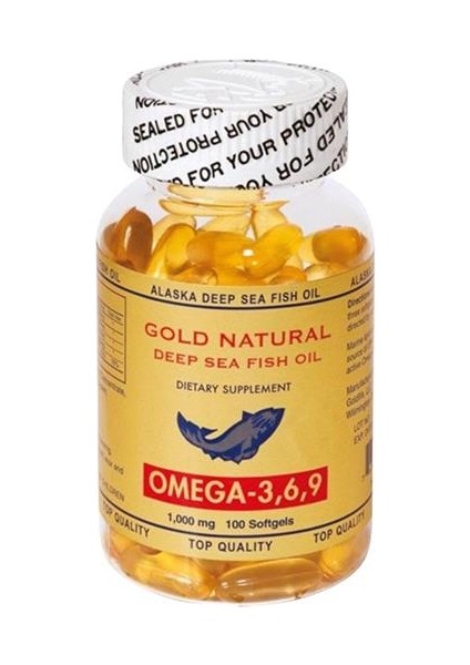 Balık Yağı Omega 3-6-9 1000 mg 100 Softgel