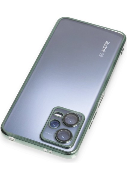 Redmi Note 12 5g Kılıf 3D Kamera ve Lens Korumalı Ultra Lüks Plating Razer Silicone Case