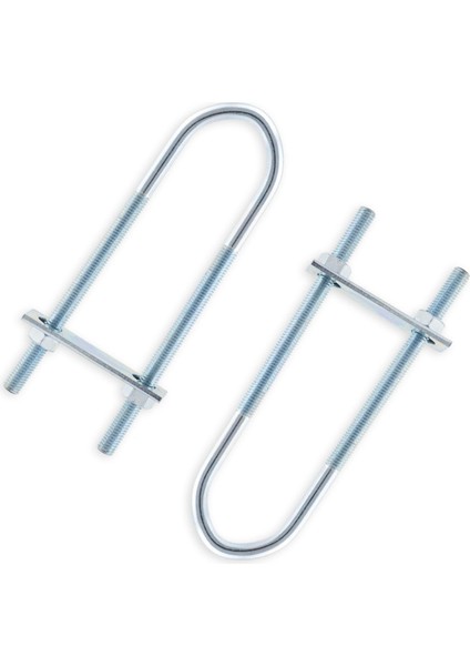M5*320 U Bolt Extra Uzun 14,5 cm Takım 250 Adet