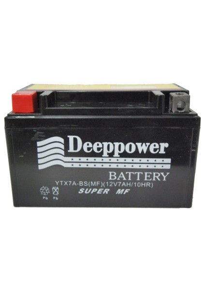 Akü Motor YTX7A-BS (12V 7AH/10HR)