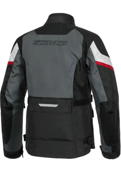 Motosiklet Montu 4 Mevsim Long Dayanıklı Oxford Kumaş Yumuşak Astarlı Motor Mont Man Black