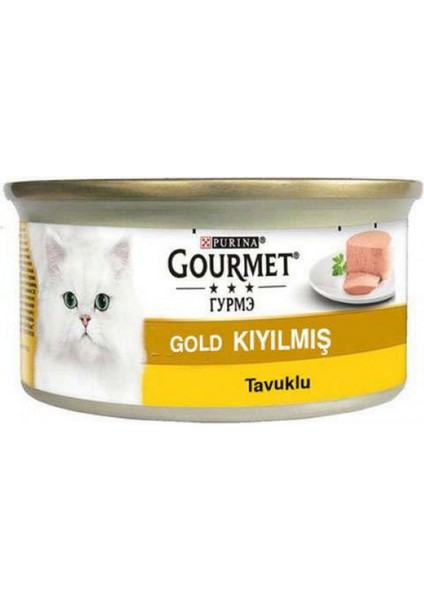 6 Adet Gourmet Gold Tavuklu Kiyilmis-85 gr