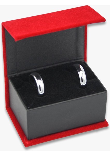 Çınar Süet Alyans Kutusu (6 Adet)